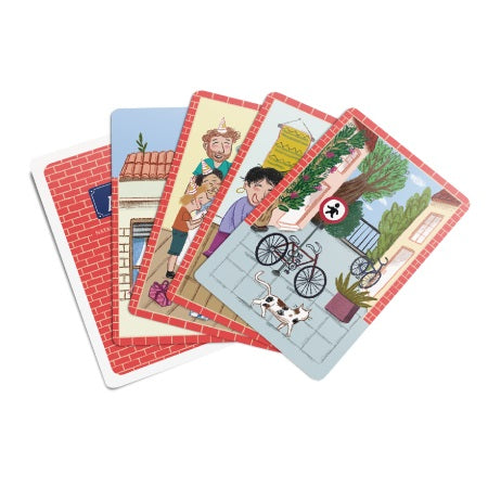 Pasaje Alelí. Juego de cartas Pasaje Alelí. Juego de cartas
